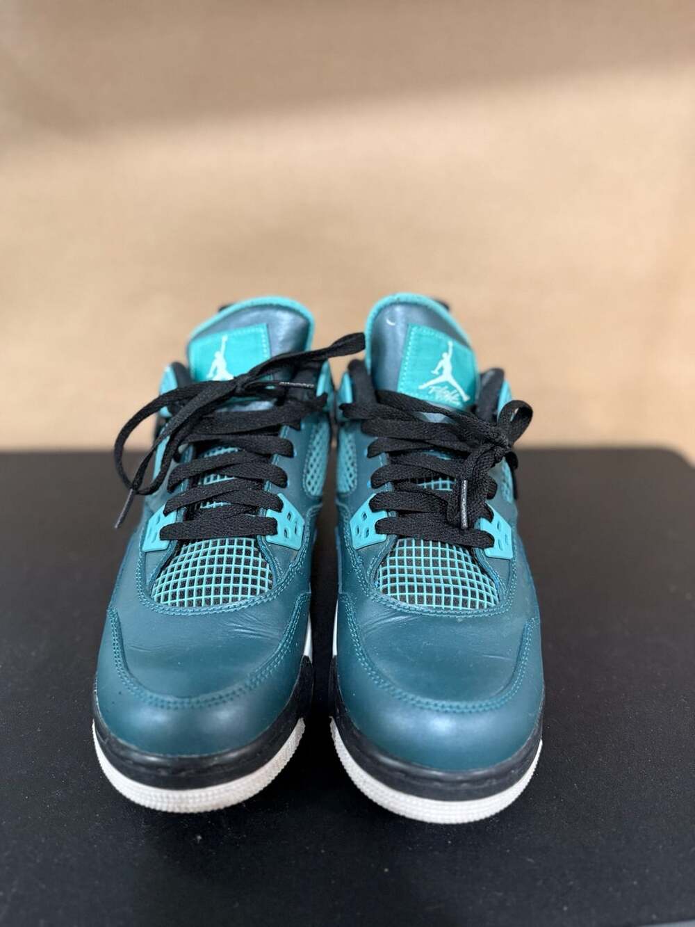 Nike Air Jordan 4 Retro GS Teal - Picture 2 of 5